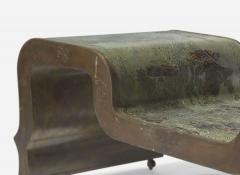 Philip and Kelvin LaVerne Rare Patinated Bronze and Pewter Chi Liang Coffee Table - 4005194