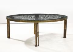 Philip and Kelvin LaVerne Rare Philip and Kelvin LaVerne Viola Pierced Coffee Table - 3724648