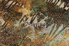 Philip and Kelvin LaVerne Rare engraved and acid etched Eternal Forest Coffee table - 4483400