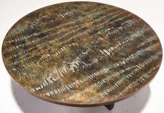Philip and Kelvin LaVerne Rare engraved and acid etched Eternal Forest Coffee table - 4483401
