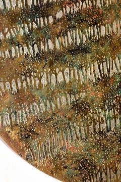 Philip and Kelvin LaVerne Rare engraved and acid etched Eternal Forest Coffee table - 4483406