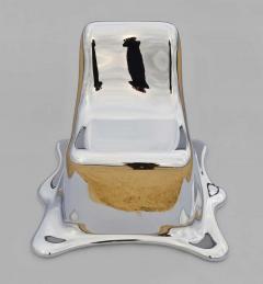 Philipp Aduatz Black Chrome Melting Chair by Philipp Aduatz - 1758271