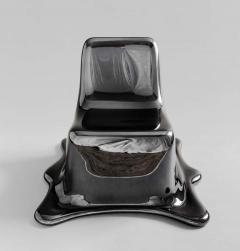 Philipp Aduatz Black Chrome Melting Chair by Philipp Aduatz - 1758275