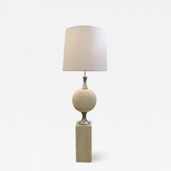Philippe Barbier 1970s Sculptural Large Lamp by Philippe Barbier for Maison Barbier - 2343530