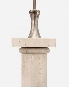 Philippe Barbier Large column lamp by Philippe Barbier Maison Barbier France circa 1960 1970 - 4243706