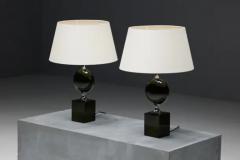 Philippe Barbier Table Lamps by Philippe Barbier France 1970s - 3522850