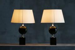 Philippe Barbier Table Lamps by Philippe Barbier France 1970s - 3522851