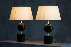 Philippe Barbier Table Lamps by Philippe Barbier France 1970s - 3522852