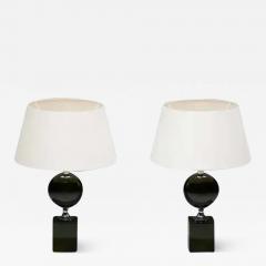 Philippe Barbier Table Lamps by Philippe Barbier France 1970s - 3527404