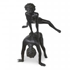 Philippe Berry Large patinated bronze sculptural group by Philippe Berry - 1954689