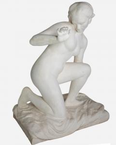 Philippe Besnard Le refus original plaster sculpture by Philippe Besnard Paris France 1937 - 4334405