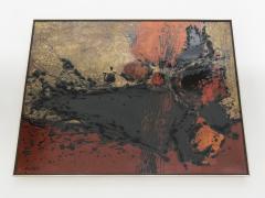 Philippe Cheverny French artist Philippe Cheverny lacquer panel circa 1970 - 1083952