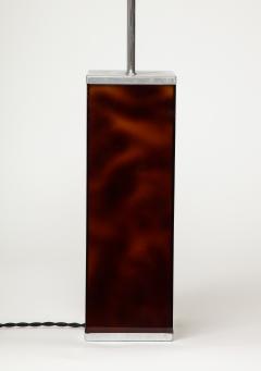 Philippe Cheverny Resin and Nickel Table Lamp by Philippe Cheverny France c 1970 - 3516237