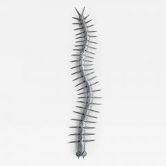 Philippe Claisse Philippe Claisse Abstract Steel Wall Sculpture Milles Pattes France - 3560659