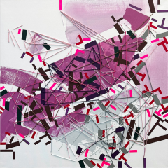 Philippe Halaburda Hors Necuuse Abstract painting 2023 - 3633046