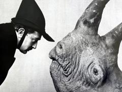 Philippe Halsman Editioned Photograph Dal with Rhinoceros by Philippe Halsman - 4699695
