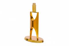 Philippe Hiquily Pair of Philippe Hiquily Mid Century French Gilt Bronze Table Lamps - 4162944