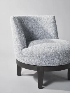 Philippe Hurel Cardinal Swivel Slipper Chair by Philippe Hurel - 4524614