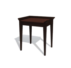 Philippe Hurel Lucca Bedside Table Nightstand by Philippe Hurel - 4542153