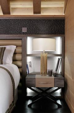 Philippe Hurel Mana Bedside Table Nightstand by Philippe Hurel - 4531272