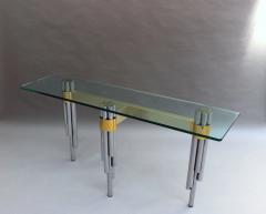 Philippe Jean Fine French 1970s Sofa Table Console by Philippe Jean - 2935631