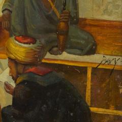Philippe Pavy Orientalist oil painting of a Council of Elders by Philippe Pavy - 4448610