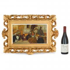 Philippe Pavy Orientalist oil painting of a Council of Elders by Philippe Pavy - 4448613