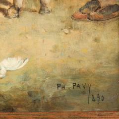 Philippe Pavy Pair of Orientalist Oil Paintings by Philippe Eug ne Pavy By Pavy - 4644974