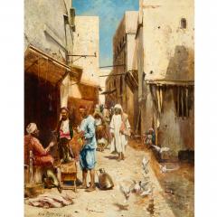 Philippe Pavy Pair of Orientalist Oil Paintings by Philippe Eug ne Pavy By Pavy - 4644975