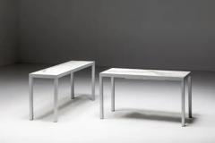 Philippe Starck Carrara Marble Console Table by Philippe Starck France 1990s - 3461415