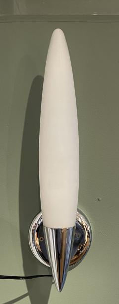 Philippe Starck Pair of Opaline Sconces Philippe Starck - 2951380