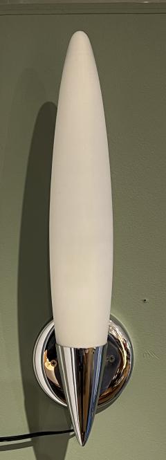 Philippe Starck Pair of Opaline Sconces Philippe Starck - 2951386