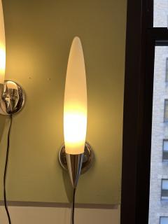 Philippe Starck Pair of Opaline Sconces Philippe Starck - 2951387