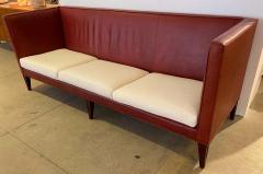 Philippe Starck Philippe Starck Redwood Room Clift Hotel Leather Sofa - 1507594