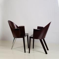Philippe Starck Rare Pair of Philippe Starck Armchairs from the Royalton Hotel NYC - 1548491