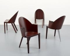 Philippe Starck Set of 4 Rare Philippe Starck Chairs from the Royalton Hotel NYC - 1302003
