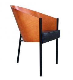 Philippe Starck Set of Four Mid Century Modern Dining Chairs by Philippe Starck for Driade - 2233827