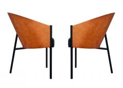 Philippe Starck Set of Four Mid Century Modern Dining Chairs by Philippe Starck for Driade - 2233836