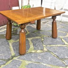 Phillip Arctander Organic Oak Coffee Table With Massive Legs in the Style of Phillip Arctander - 374561