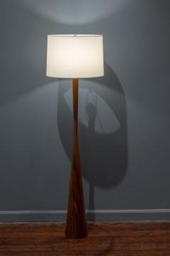 Phillip Lloyd Powell Mid Century Modern Walnut Floor Lamp - 2428686