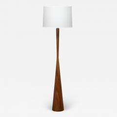 Phillip Lloyd Powell Mid Century Modern Walnut Floor Lamp - 2429626