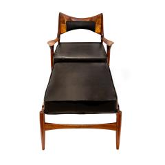 Phillip Lloyd Powell Phillip Lloyd Powell Rare Chair and Ottoman Early 1960s - 3483854