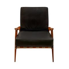 Phillip Lloyd Powell Phillip Lloyd Powell Rare High Back Lounge Chair Early 1960s - 3482971