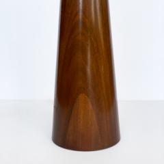 Phillip Lloyd Powell Walnut Hourglass Floor Lamp in the Manner of Raymond Pfenning - 927977