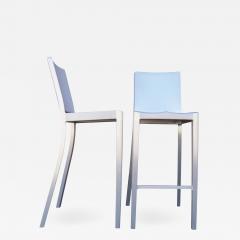 Phillipe Starck Pair of Brushed Aluminum Hudson Barstools by Philippe Starck for Emeco - 2060005