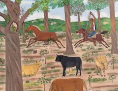 Philome Obin A Peaceable Kingdom Haiti Une Savane - 4398644