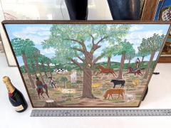 Philome Obin A Peaceable Kingdom Haiti Une Savane - 4398649