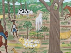 Philome Obin A Peaceable Kingdom Haiti Une Savane - 4398650