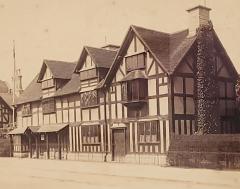 Photograph of Shakespeares House 19th Century - 3032491