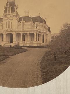 Photograph of a Victorian House Circa 1870 - 1528882